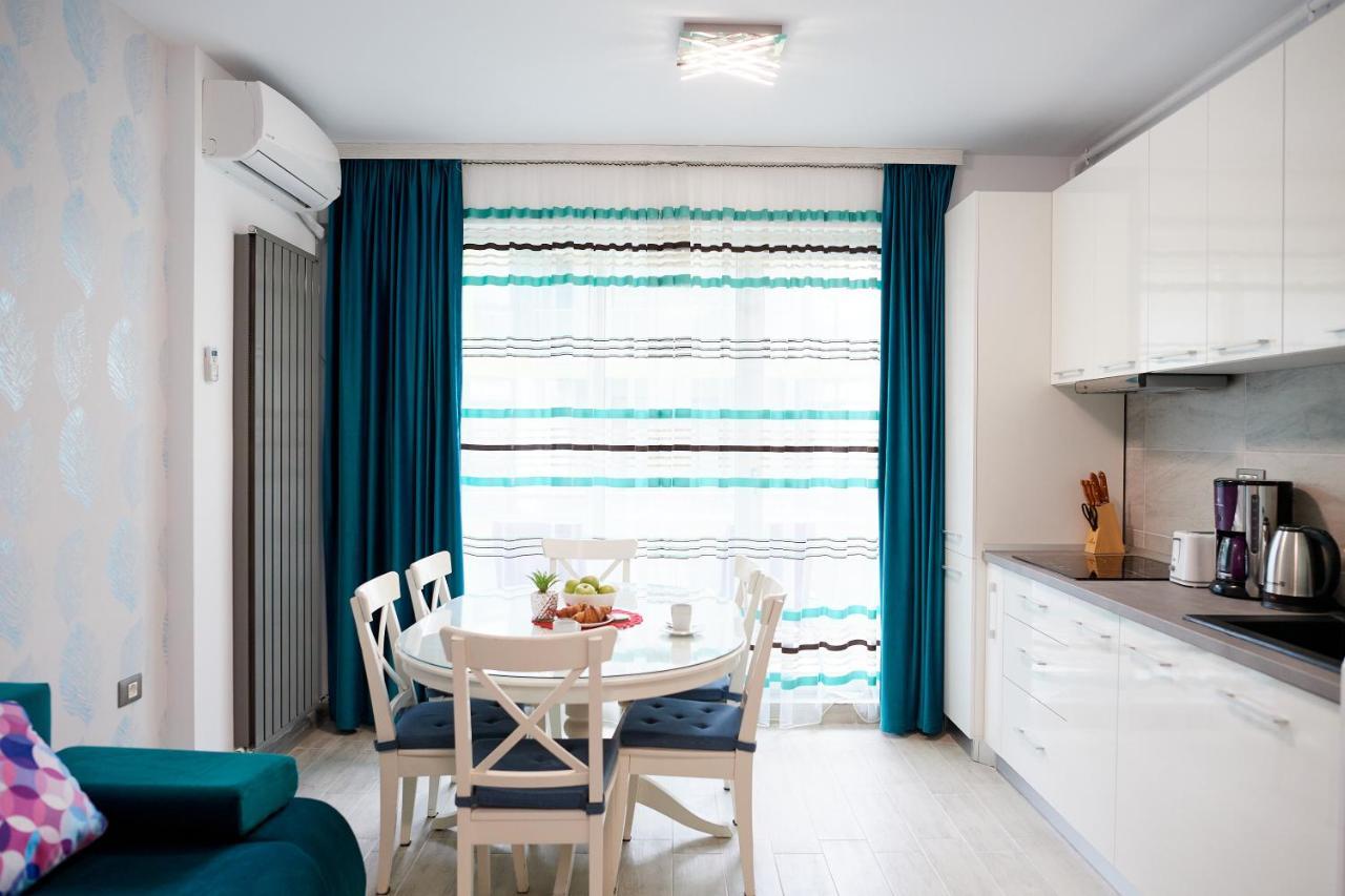 Aquamarin 2Bd Apt Spa N Pools Beach Resort Năvodari Kültér fotó