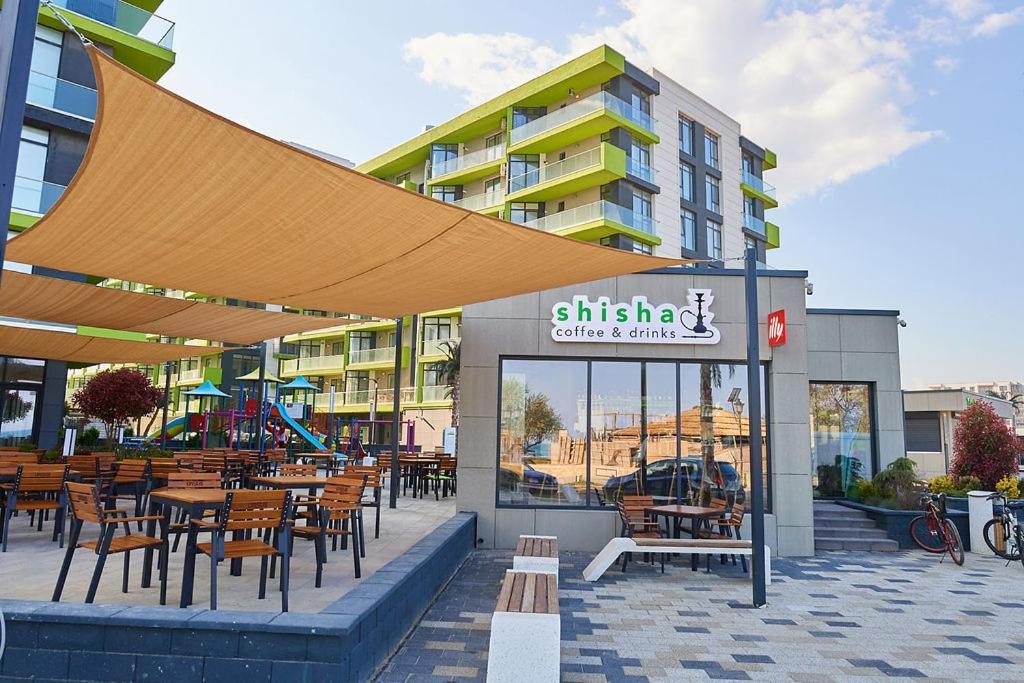 Aquamarin 2Bd Apt Spa N Pools Beach Resort Năvodari Kültér fotó