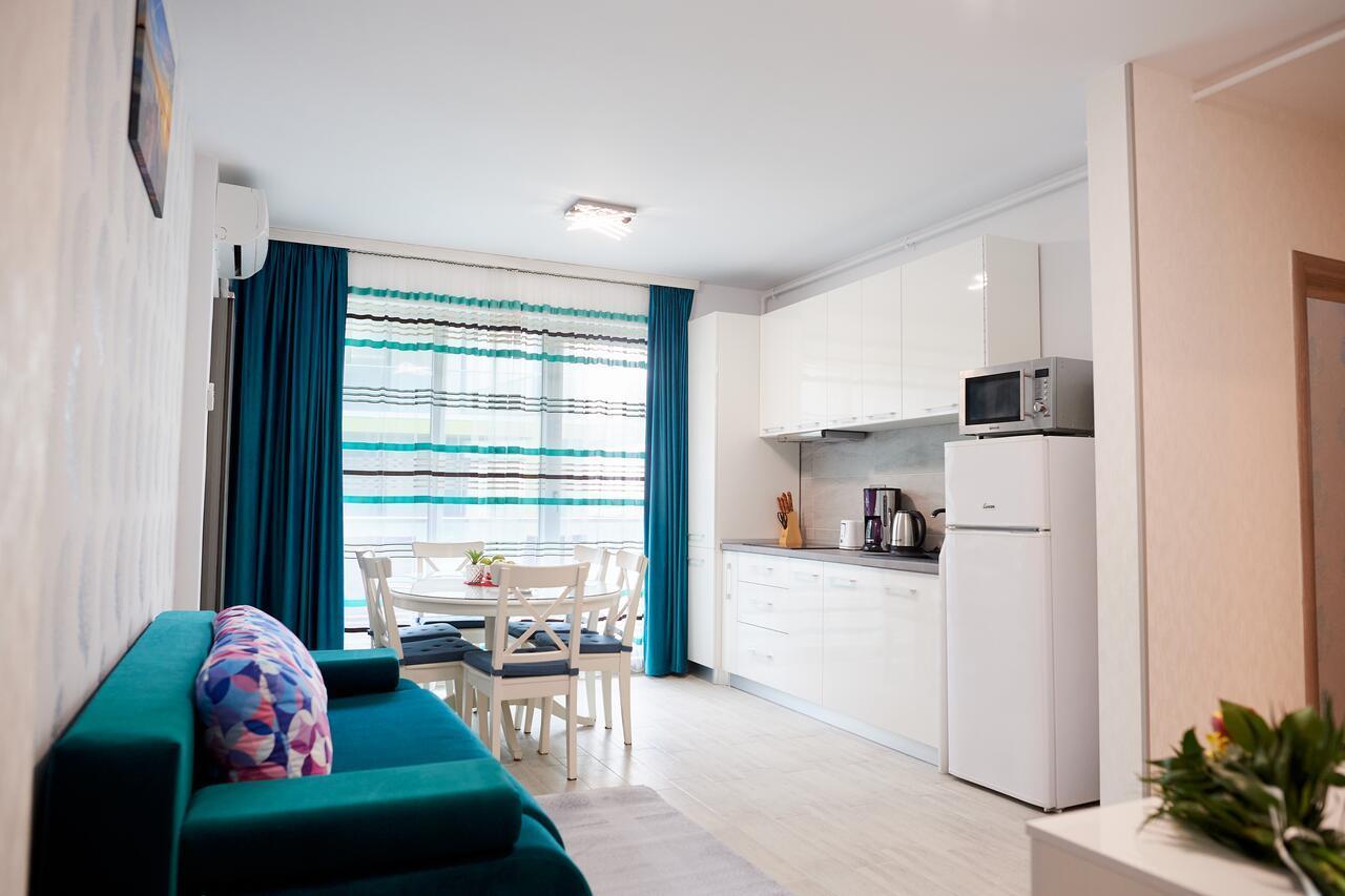 Aquamarin 2Bd Apt Spa N Pools Beach Resort Năvodari Kültér fotó