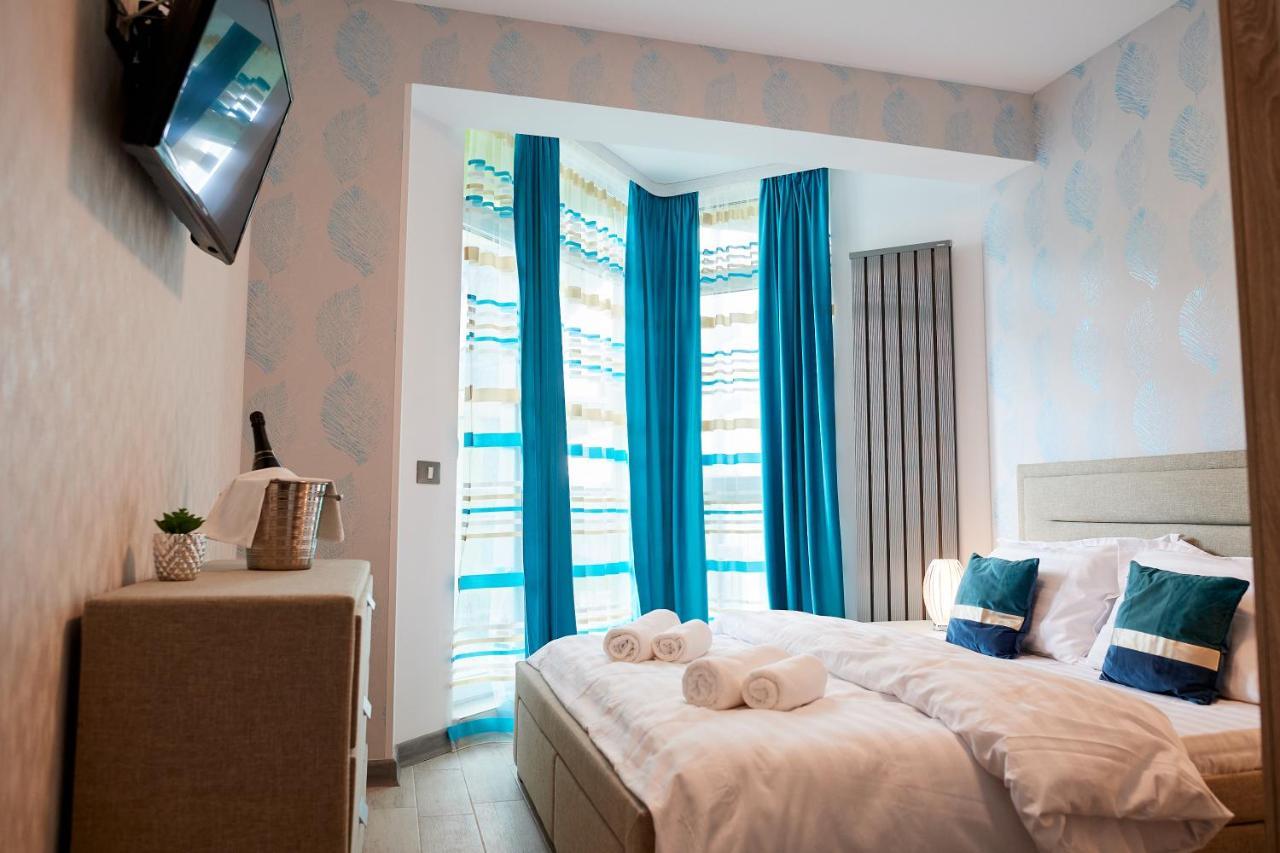 Aquamarin 2Bd Apt Spa N Pools Beach Resort Năvodari Kültér fotó