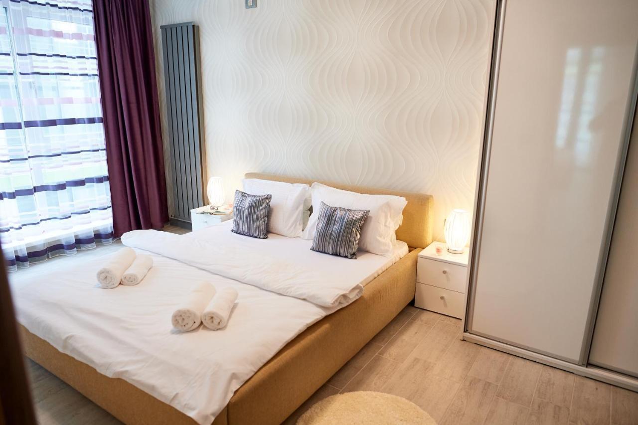 Aquamarin 2Bd Apt Spa N Pools Beach Resort Năvodari Kültér fotó